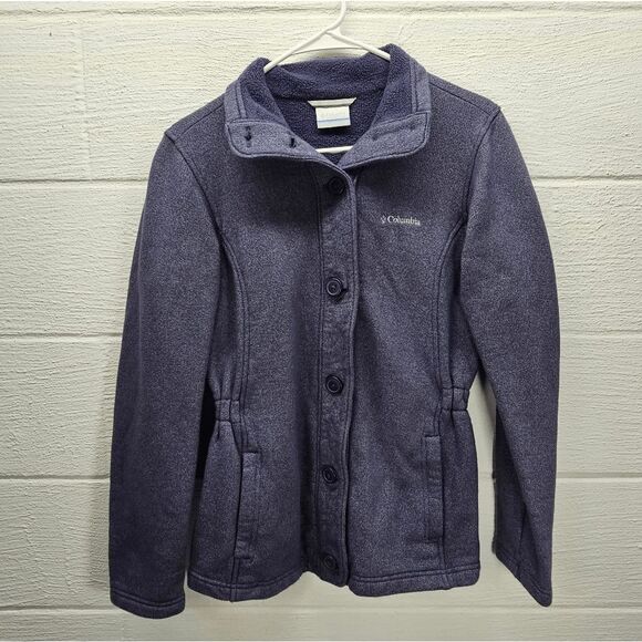 COLUMBIA Felix Peak Button-Up Sweater Jacket Size small - Picture 1 of 6